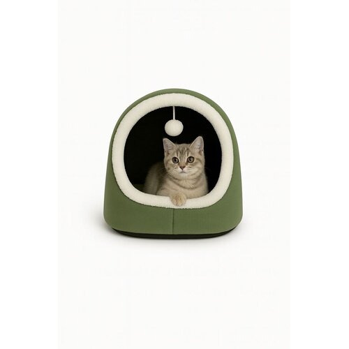 Paws & Whiskers krevet za mačke Alaska STD, 40 x 35 x 35 cm, zeleni Cijene