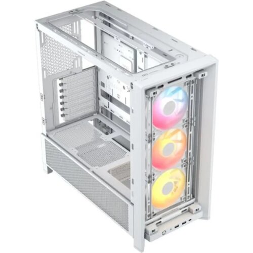 Corsair FRAME 4000D RS ARGB belo midi tower kući&amp;scaron;te sa 3 ventilatora Slike