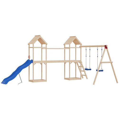  Gugalnica z vrvmi 2 kosa modra 37x15 cm polieten, (20795311) Cene
