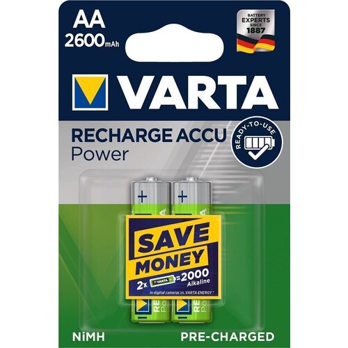 Varta punjiva baterija R6 (AA) 2600 mAh profesionalna spremna 2 kom Cene