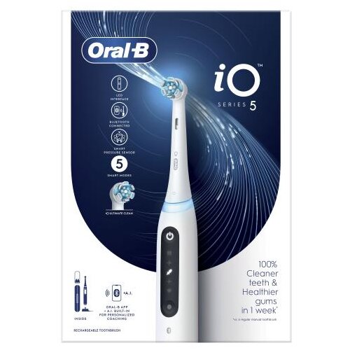 Oral-b iO Series 5 White električna četkica za zube 1 kom unisex Cijene