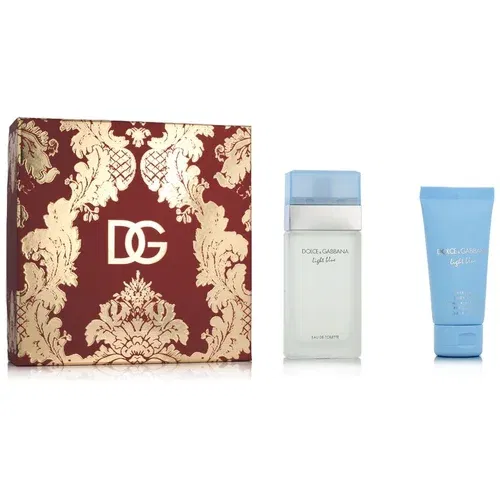 Dolce & Gabbana Light Blue Set toaletna voda 50 ml + krema za telo 50 ml za ženske