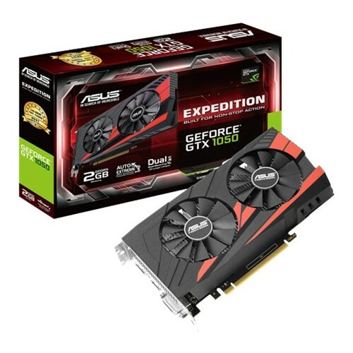Asus Expedition GeForce GTX 1050 eSports gaming 2GB GDDR5 ex-gtx1050-2g grafička kartica Slike