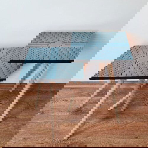 Hanah home set klub stočića 2Shp362, 2 komada, Plavi Cene