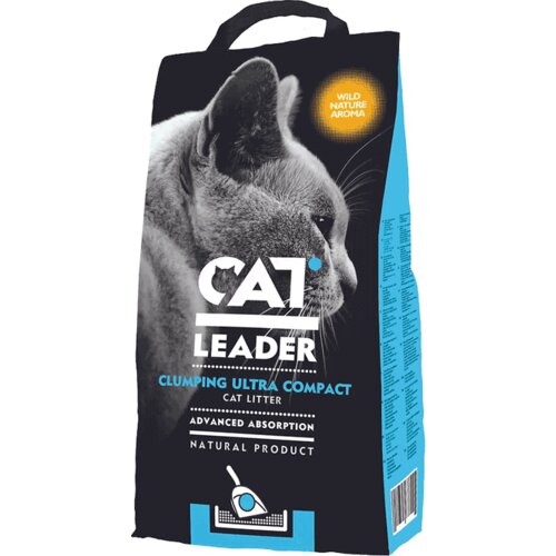 Cat Leader Posip za mačke Clumping, 5 kg Slike