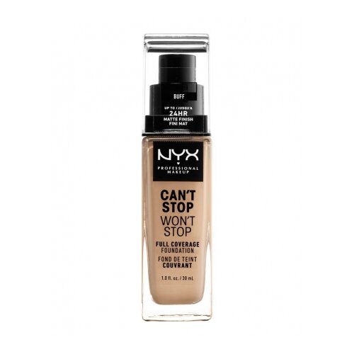NYX Professional Makeup tekoča podlaga - Can't Stop Won't Stop Full Coverage Foundation - Buff (CSWSF10) Cene