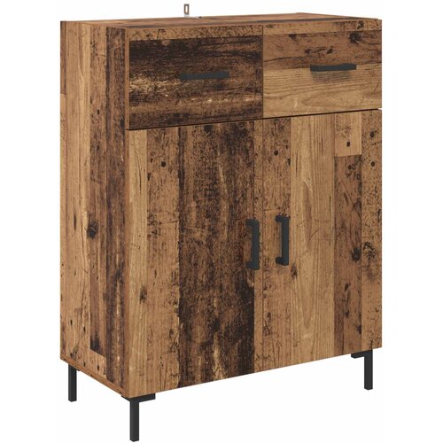 vidaXL Visok predalnik Star les 69,5 x 34 x 180 cm Konstruiran les, (5000107418) Cene