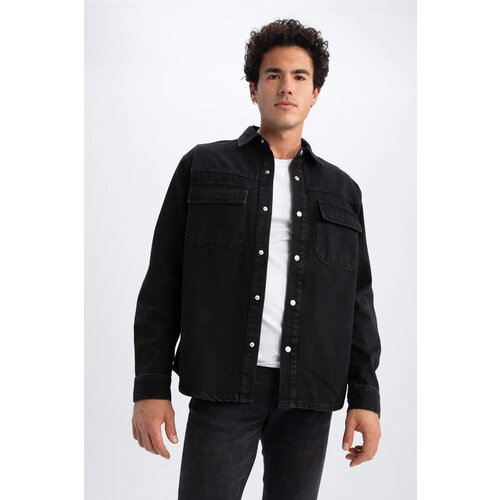 Defacto Relax Fit Long Sleeve Shirt Slike