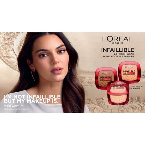 L&amp;acute;Or&amp;eacute;al Paris Infaillible Kompaktni puder 130 True beige Slike