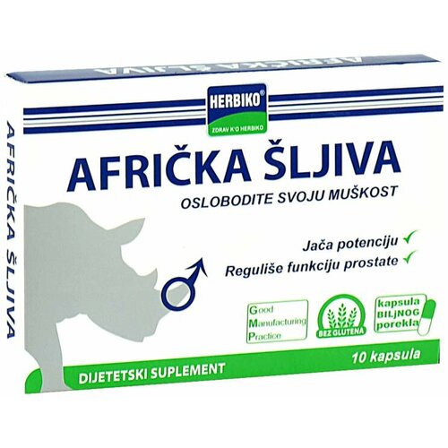 Africka šljiva Herbiko® afrička šljiva 10 kapsula Cene