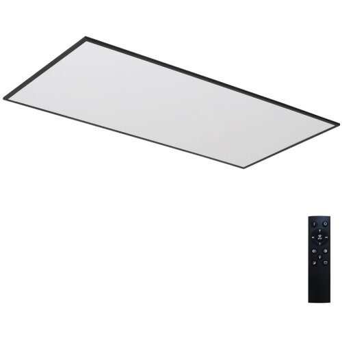  Brilagi - LED prigu&amp;scaron;iva plafonsko svetlo SLIMFRAME LED/80W/230V 120x60 cm crna + daljinski upravljač Slike