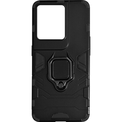 AVIZAR Oppo Reno 8 Pro 5G podporni obroc za ohi&scaron;je iz dveh materialov z magnetnim sistemom - crn, (20640053) Cene