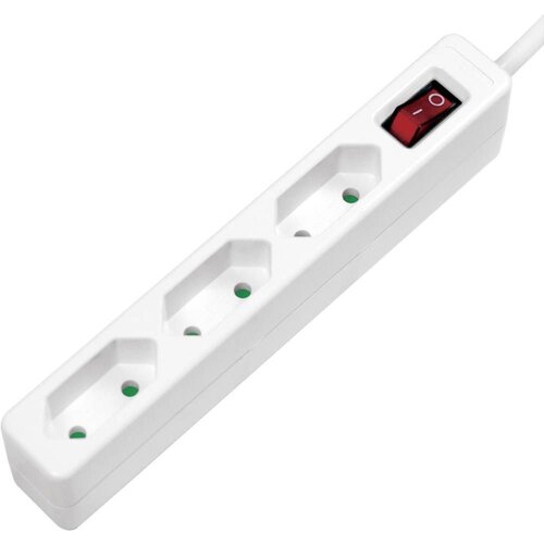 Logilink LPS230 razdelilna letev s stikalom 3-kratni bela konusni vtič 1 kos, (20457902) Slike