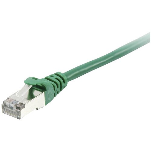 Equip 605640 RJ45 omrežni kabel\, Patch kabel CAT 6 S/FTP 1.00 m zelena pozlačeni konektorji 1 kos, (20421385) Cene