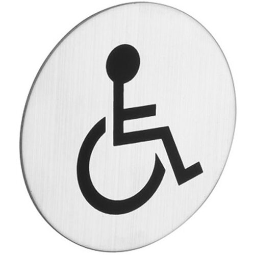  Okrugli znak WC za Invalide 75 mm Cijene