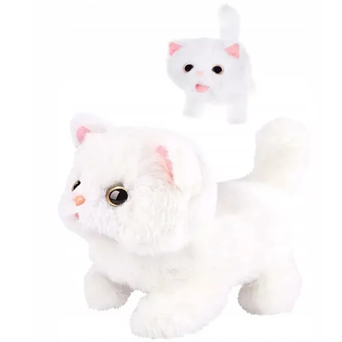  interaktivni bijeli mačić koji se kreće i mjauče
