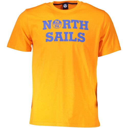 North Sails MEN&amp;amp;#39;S SHORT SLEEVE T-SHIRT ORANGE Slike
