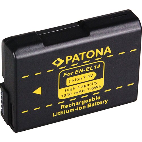 baterija EN-EL14 za nikon D3100 / D3400 / D5100 / D5600 / P7000, 1030 mah Slike