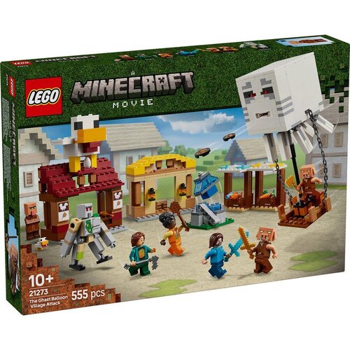 Lego Minecraft Ghast Balloon Attack on the Village 21273 Slike