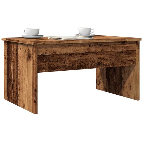 vidaXL Stolić za kavu boja staro drvo 80x50,5x41,5cm konstruirano drvo Cijene