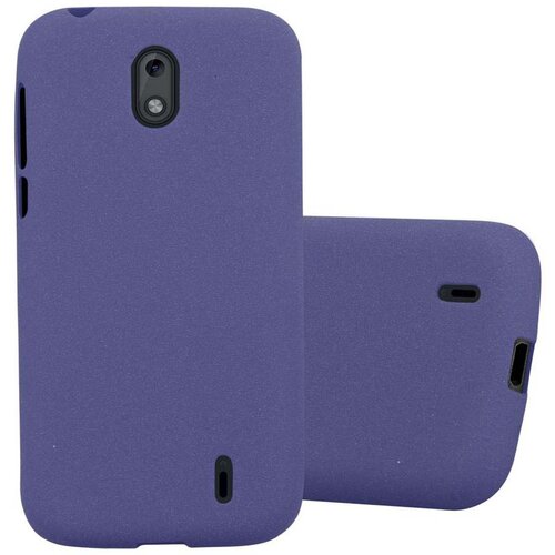 Cadorabo Ohi&scaron;je, združljiv z Nokia v Frost Tarmno Blue - za&scaron;čitni pokrov iz fleksibilnega silikona TPU, (20571633) Cene