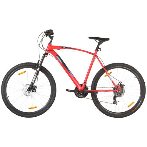 vidaXL gorsko kolo z 21 prestavami 29" kolo 53 cm okvir rdeče Cene