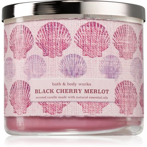 Bath & Body Works Black Cherry Merlot dišeča sveča 411 g