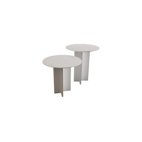Hanah home Leo set klub stolova, 2 dijela, bijela Slike