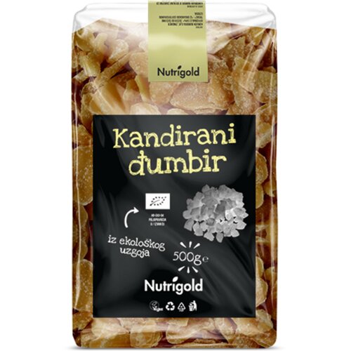 Nutrigold Kandirani đumbir - Organski 500g Cijene