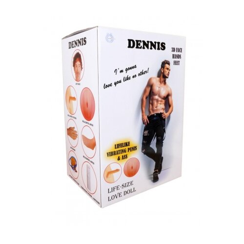  Dennis 3D Vibrating Lutka na Naduvavanje 5900003 / 0365 Cene