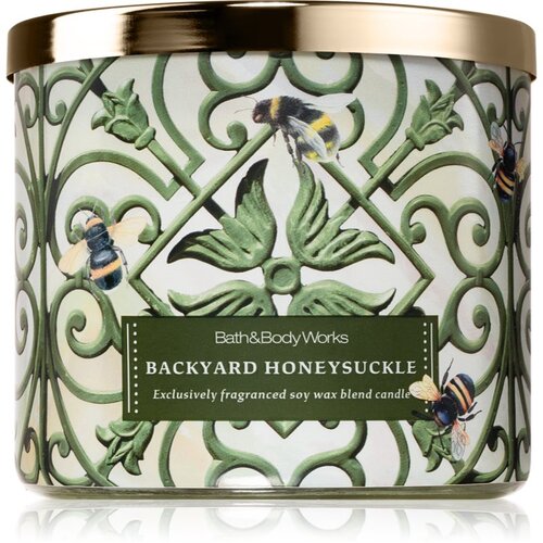 Bath & Body Works Backyard Honeysuckle mirisna svijeća 411 g Cijene