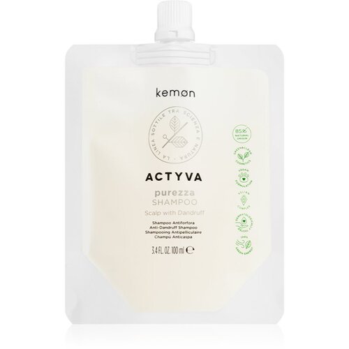 Kemon Actyva Purezza čistilni šampon za razdraženo lasišče 100 ml Cene