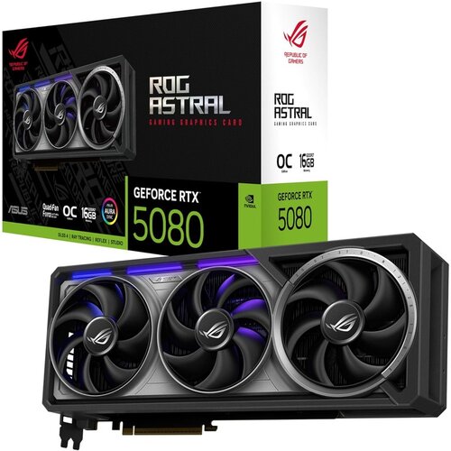 Asus ROG-ASTRAL-RTX5080-O16G 16GB GDDR7 2x HDMI, 2x DP Slike