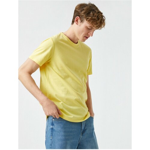 Koton T-Shirt - Yellow - Regular Slike