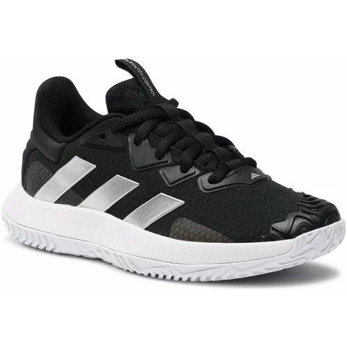 Adidas Čevlji SoleMatch Control Tennis Shoes ID1501 Cblack/Silvmt/Ftwwht