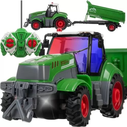Traktor na daljinsko upravljanje sa prikolicom Slike