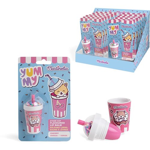 Martinelia Yummy Straw Cup Lip Balm balzam za ustnice 7 g Slike