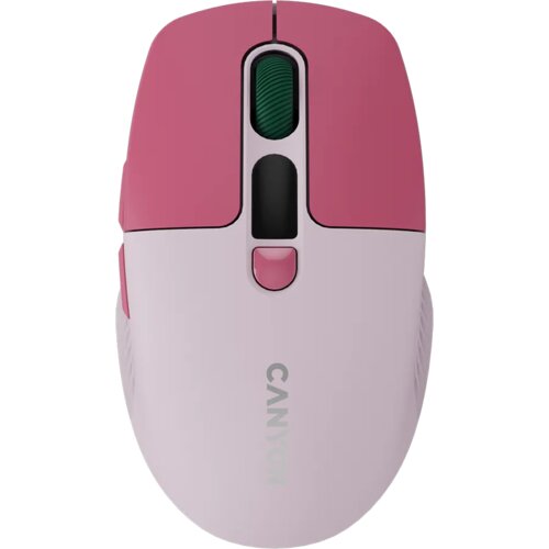 Canyon mouse MW-26 lcd silent dual mode wireless pink CNS-CMSW26P Cene
