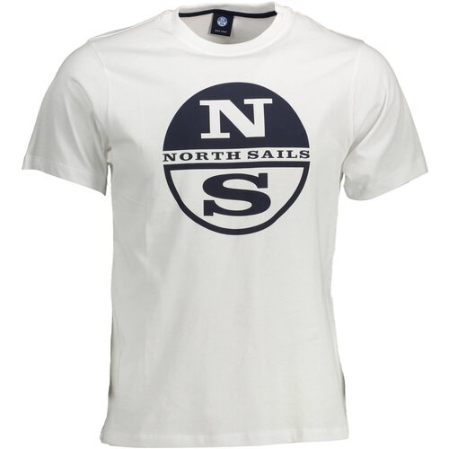 North Sails WHITE MEN&#39;S SHORT SLEEVE T-SHIRT Cijene
