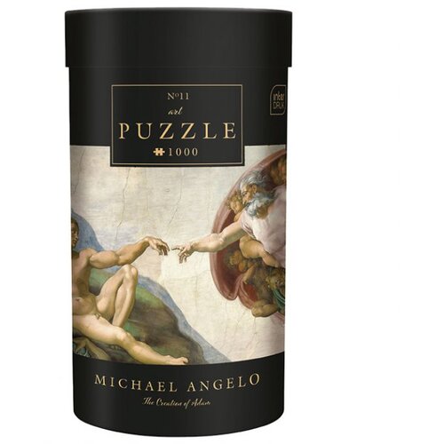 Puzzle 1000 KOM TUBA ART.11 MICHELANGELO &amp;quot;CREATION OF ADAM (SISTINE CHAPEL)&amp;quot; INTERDRUK Slike