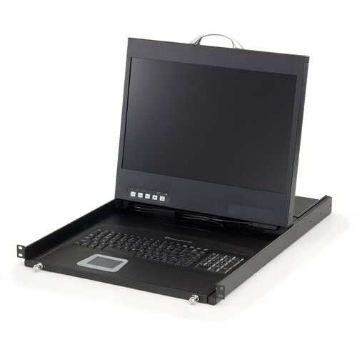  LevelOne 19 Widescreen LCD KVM Rack Console, DE Keyboard Cijene