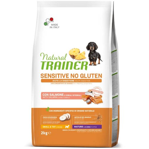 Natural Trainer Sensitive No Gluten Maturity Mini - losos 3 x 2 kg Cene