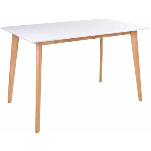 Bonami Essentials Blagovaonski stol s bijelom pločom Vojens, 120 x 70 cm