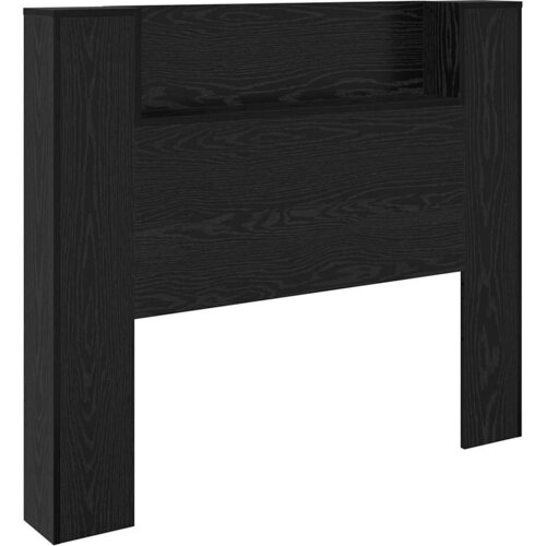  Uzglavlje Crni hrast 120 x 15 x 103,5 cm Konstruirano drvo Slike