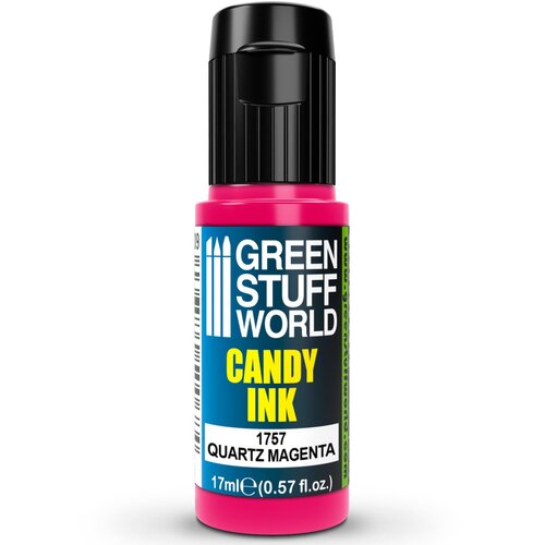 Green Stuff World candy ink quartz magenta 17ml | transparentna magenta boja Slike