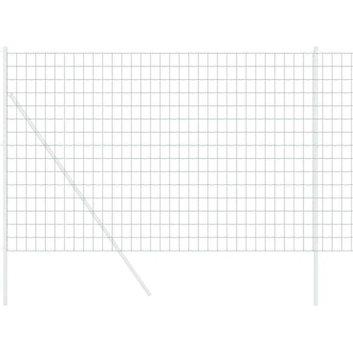 Euro ograda 1,6 x 10 m Željezo prekriveno PVC-om Zelena Slike