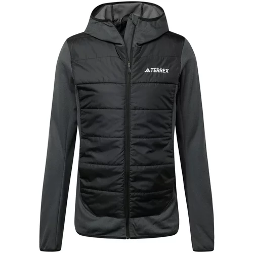 adidas Terrex Outdoor jakna antracit siva / crna / prljavo bijela
