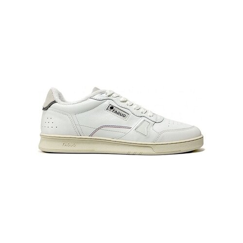 Faguo Modne superge COMMUTE 1 BASKETS LEATHER Bela Slike