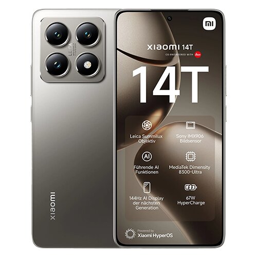 Xiaomi 14T 5G Dual Sim 12GB RAM 256GB - Grey + uz prijavu računa na poklon tablet Redmi Pad SE 8.7" 4G 4+64GB Cijene