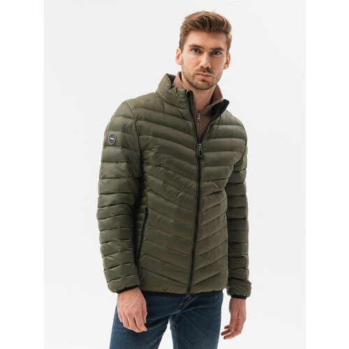 Ombre Clothing Men's mid-season quilted jacket C528 Slike